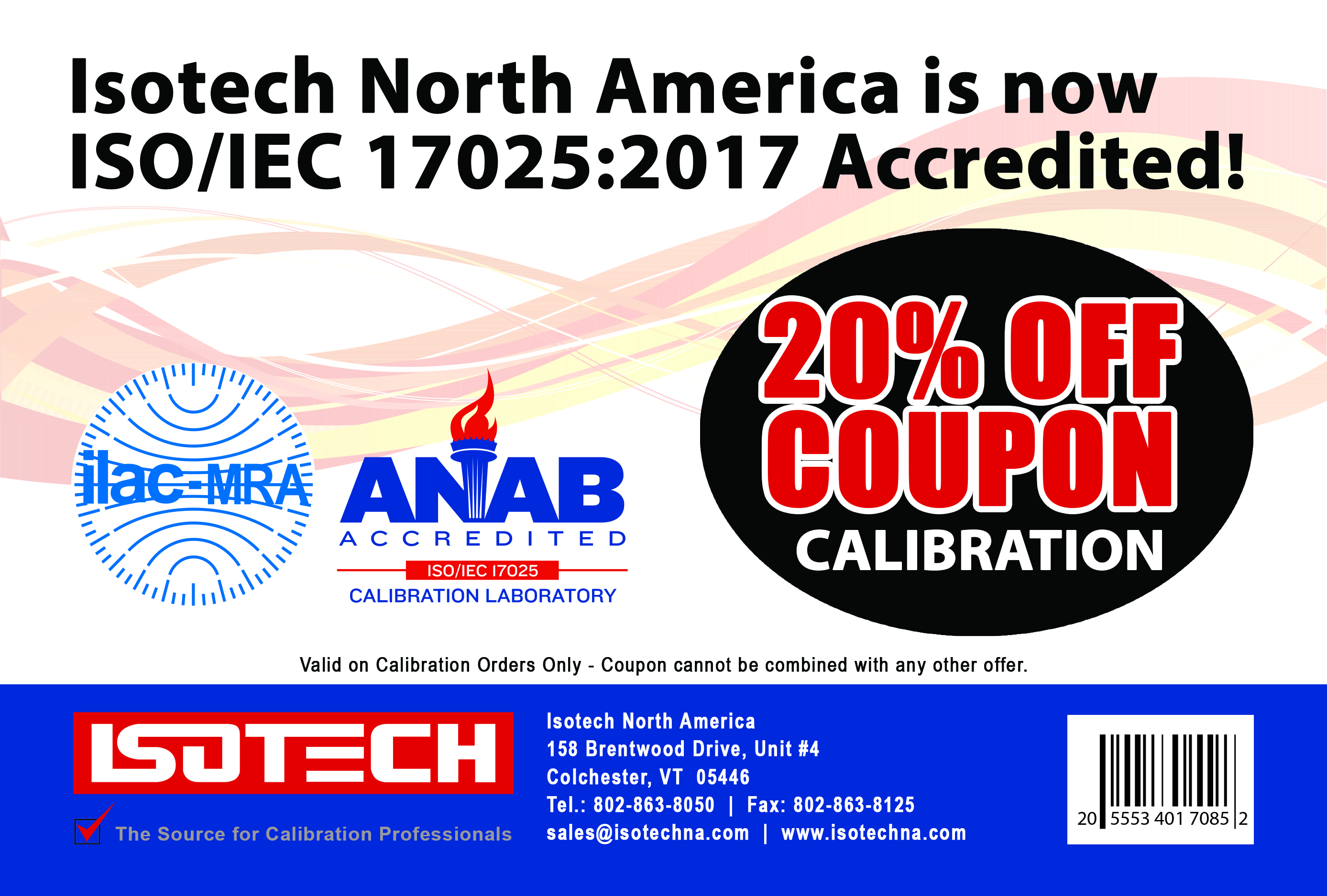 Isotech 20% Coupon